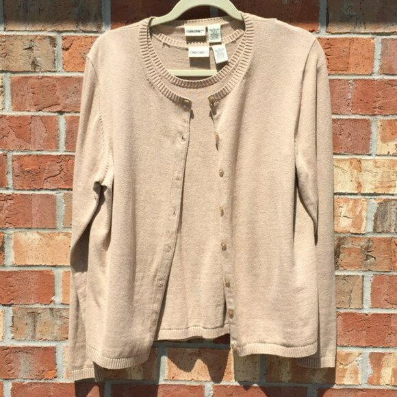 Sweater Twinset Size Large Cherokee Cardigan - Picture 7 of 10